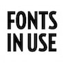 Fonts In Use - 设计中用到的字体（可搜公司）